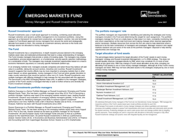 Money Manager Overview