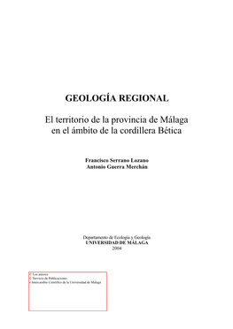 Geología Regional