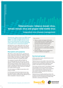 Tobamoviruses-Tobacco Mosaic Virus