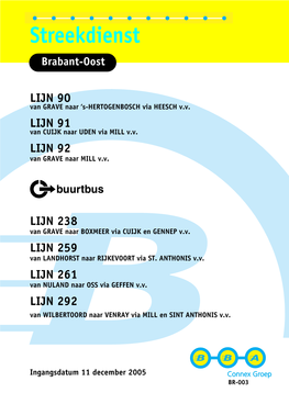 Streekdienst Brabant-Oost