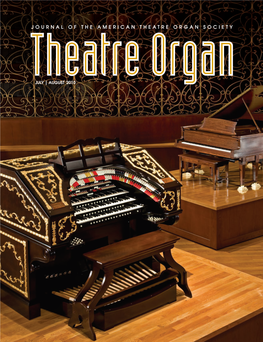 Journal of the ,American Theatre Organ Society