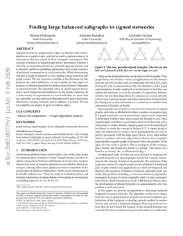 Finding Large Balanced Subgraphs in Signed Networks