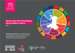 Wales and the Sustainable Development Goals