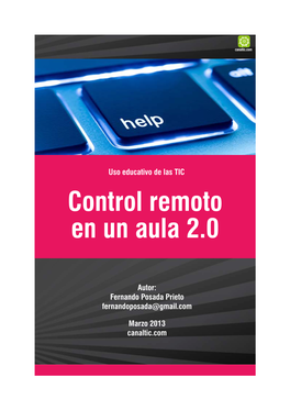 Control Remoto En Un Aula 2.0