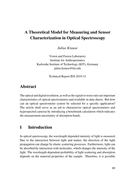 Proceedings of the 2019 Joint Workshop of Fraunhofer IOSB And