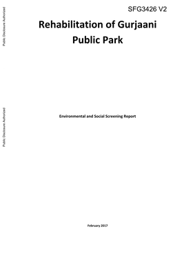 World Bank Document