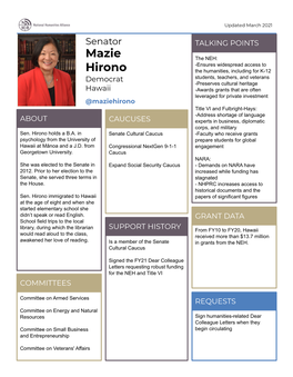 Mazie Hirono