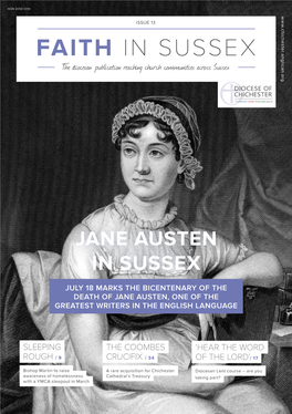 Jane Austen in Sussex REV John Naudé Spoke to Faith in Sussex 34 - 35 the Coombes Crucifix About His New Role