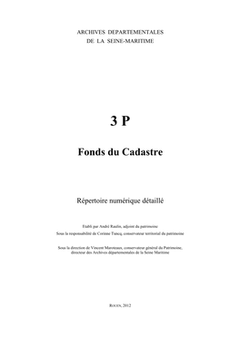 Fonds Du Cadastre