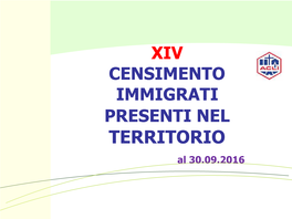 XIV CENSIMENTO Ultimo