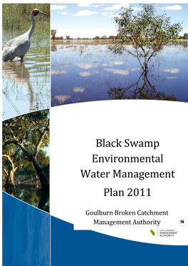 Black Swamp Environmental Water Management Plan 2011