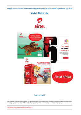 Airtel Africa Plc