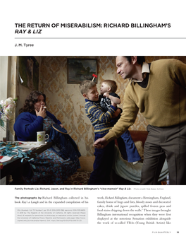 The Return of Miserabilism: Richard Billingham's Ray &