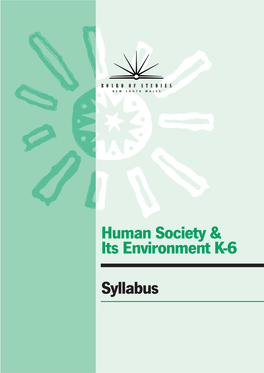 Human Society & Its Environment K-6 Syllabus