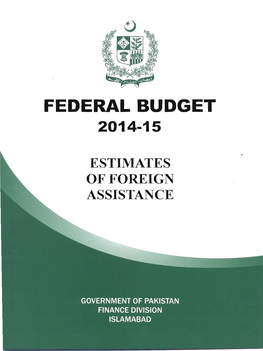 Estimates of Foreign Assistance 2014-15