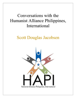 Conversations with the Humanist Alliance Philippines, International