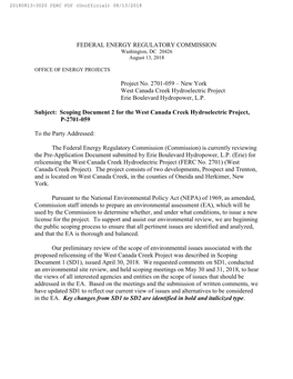 20180813 FERC Scoping Document 2