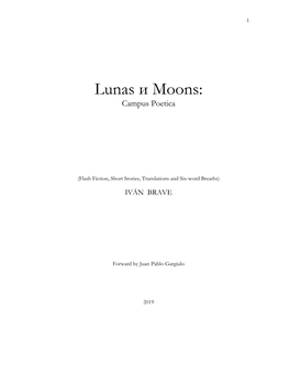 Lunas И Moons: Campus Poetica