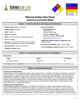 Antimony Chloride.Pdf