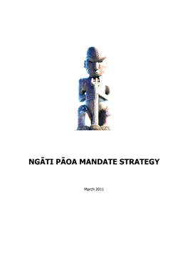 Ngati Paoa Mandate Strategy