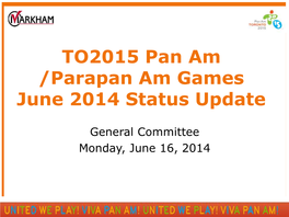 To 2012 Pan Am – Badminton Structure