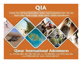 Qatar International Adventures: Tours
