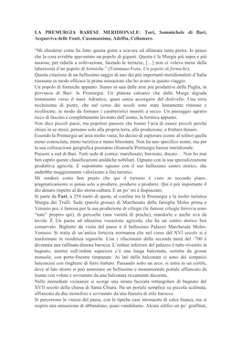 LA PREMURGIA BARESE MERIDIONALE: Turi, Sammichele Di Bari, Acquaviva Delle Fonti, Casamassima, Adelfia, Cellamare