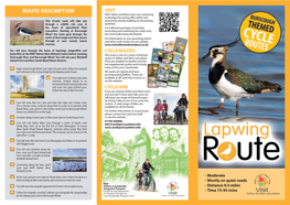 Download Lapwing Cycling Route