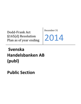 Svenska Handelsbanken AB (Publ)