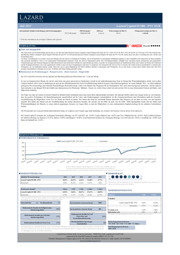 Lazard Capital Fi PVC