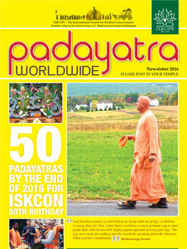 Padayatra Newsletter