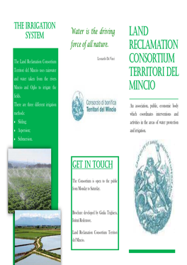 Land Reclamation Consortium Territori Del Mincio