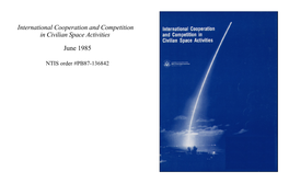 International Cooperation and Competition in Civilian Space Activities