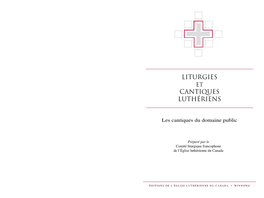 Les Cantiques Du Domaine Public