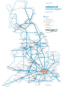 National Rail Network Diagram