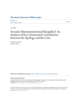 Crito-Vs-Apology.Pdf