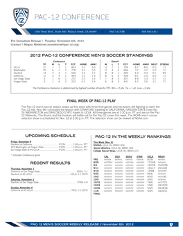 Pac-10 Conference Pac-12 Conference