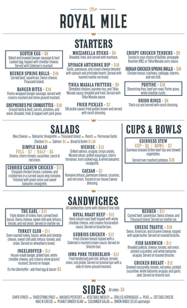 Starters Salads Sandwiches Cups & Bowls