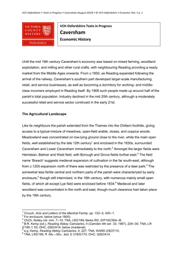 Caversham (August 2019) • © VCH Oxfordshire • Economic Hist