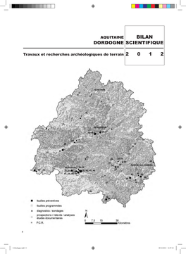 Bilan Scientifique 2 0 1 2 Dordogne