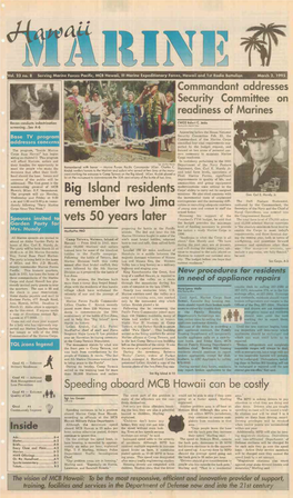 Remember Iwo Jima Vets 50 Years Later