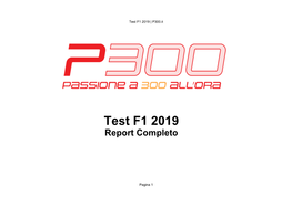 Test F1 2019 | P300.It