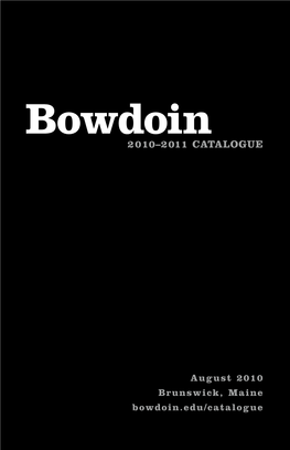 Bowdoin-College-Catalogue-2010