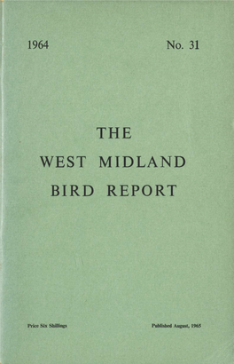 The West Midland Bird Report