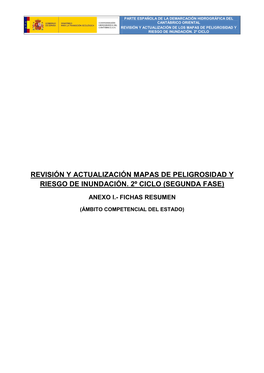 Revisión Y Actualización Mapas De Peligrosidad Y Riesgo De Inundación