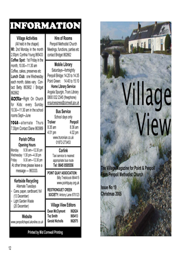 Village View Editors