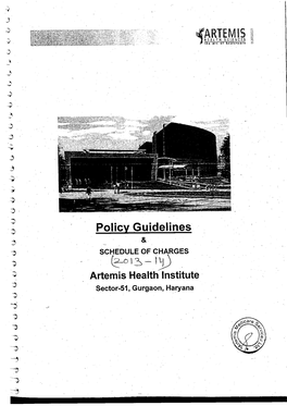 Artemis Health Tariff.Pdf
