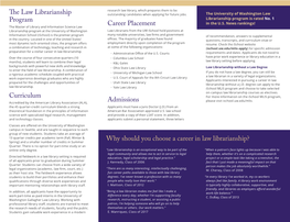 Download the Law Librarianship Brochure