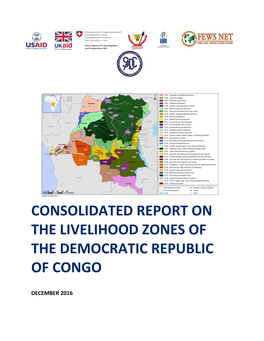 Consolidated Report on the Livelihood Zones of the Democratic Republic