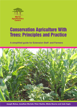 Conservation Agriculture with Trees: Principles and Practice